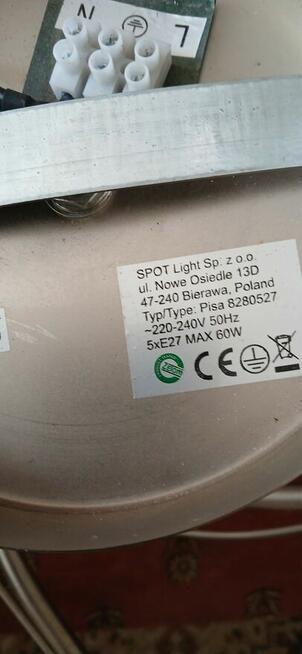 lampa ,zyrandol (1/5 -ceny, nowa)