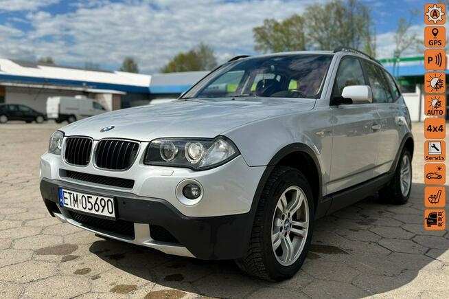 BMW X3 2,0D - 177KM, Skóra, Panorama, Nawigacja, napęd 4x4