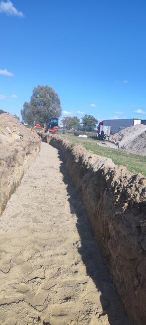 Usługi minikoparką