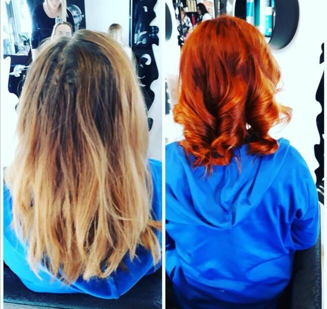 Mobilna Fryzjerka Przedłużanie Włosów