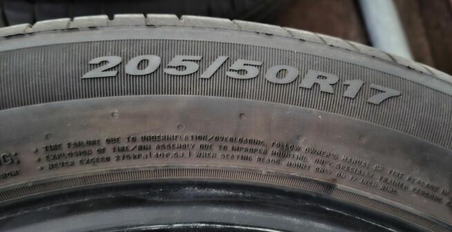 KOMPLET 4szt. OPONY UŻYWANE 205/50R17 Goodyear EfficientGrip