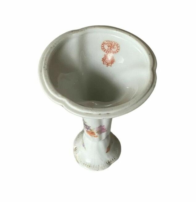 Świecznik porcelanowy, F. Gardner (1870-1890) Werbiłki