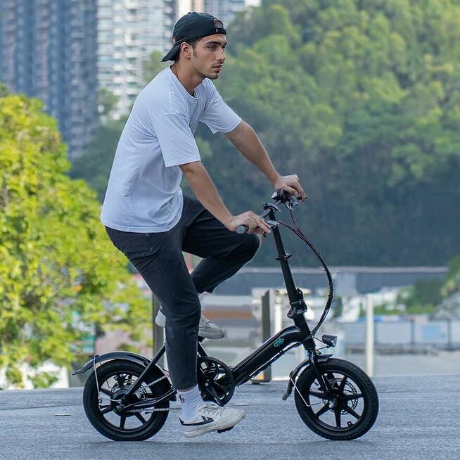 Fiido D3 Pro składany mini ebike 17.5kg 7,8Ah 250W do 60KM