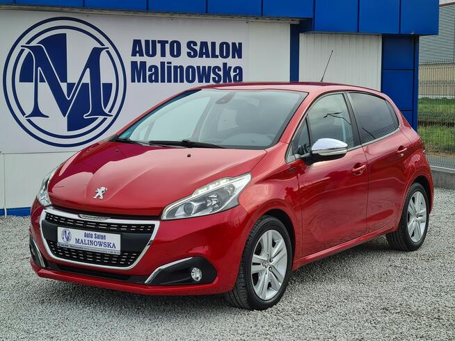 Peugeot 208 SIGNATURE Navi Led Klimatyzacja PDC Sensory Tempomat Halogeny Komputer