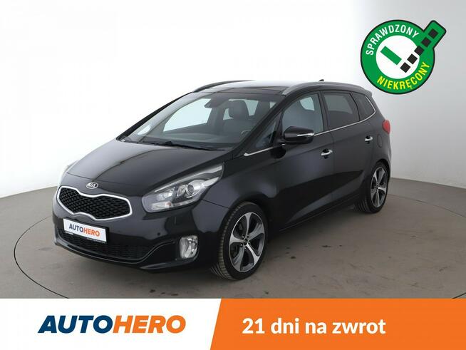 Kia Carens 7-DCT Spirit 7os Panorama Navi Xenon Tempomat Skóra Grzane Fotele PDC