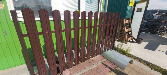 TANIO! Nowoczesne SZTACHETY Metalowe, Sztachety Stalowe na o