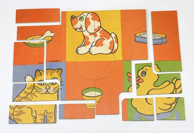 Nowe puzzle układanka z lat 60-70 WUSP