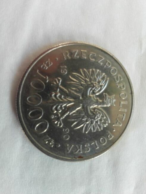 moneta 10.000zl SOLIDARNOSC z 1990r.
