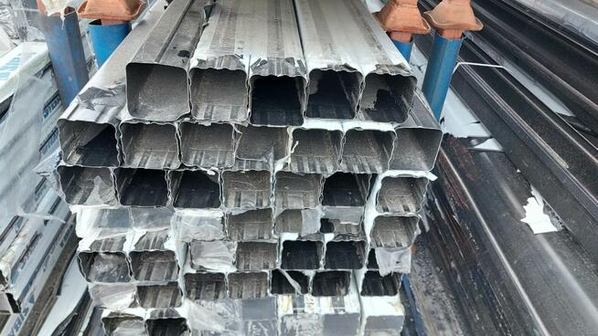 Rynny metalowe głebokie 2 gatunek kolor czarny