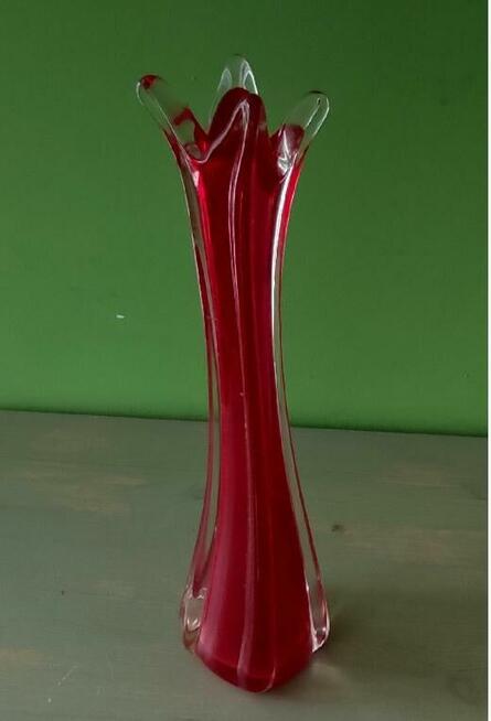 Komplet ze szkła artystycznego