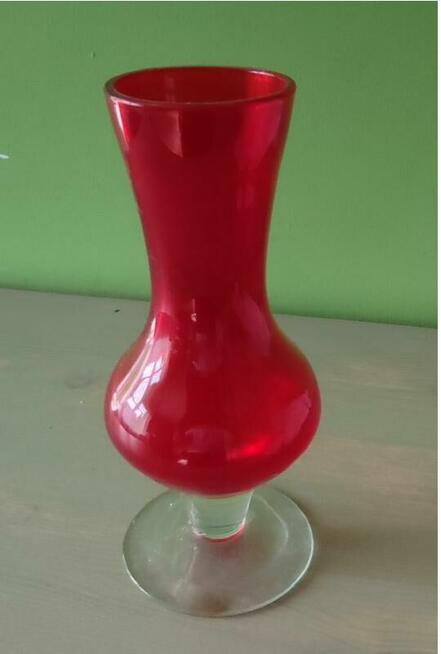 Komplet ze szkła artystycznego