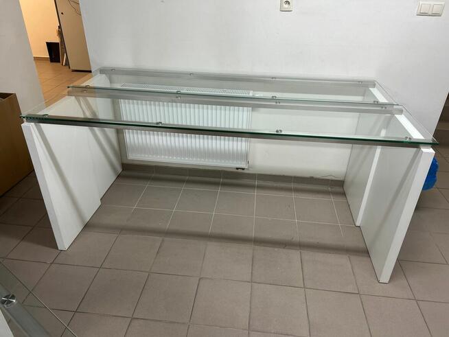 Stół szklany gruby blat