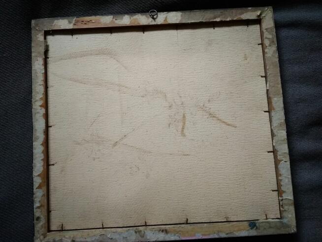 Przedwojenny nastrojowy pejzaż sygn. Iwan Trusz