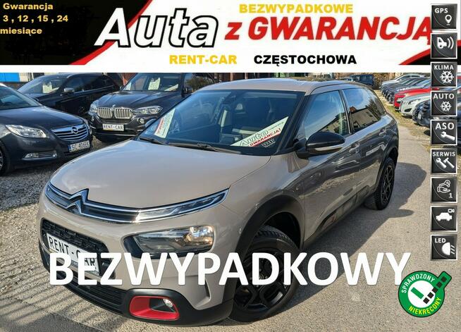 Citroen C4 Cactus 1.2i*110PS*OPŁACONY Bezwypadkowy Nawigacja Kamera Serwis GWARANCJA24