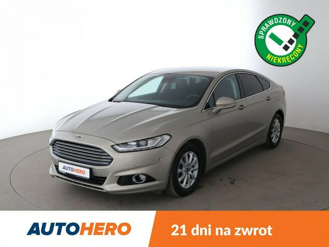 Ford Mondeo 160KM, Navi, klima auto, kamera i czujniki parkowania, grzane fotele