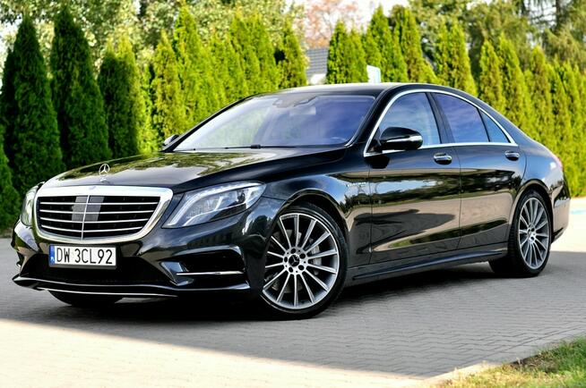 Mercedes S 500 _4.7 456KM_4 Matic_Skóra_Dociągi_Polski Salon_VAT 23%_