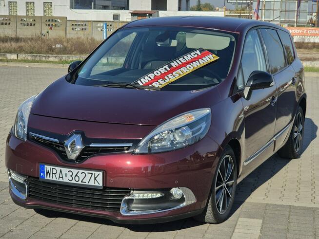 Renault Grand Scenic 2013r, Wyjątkowy Org. Lakier, 1 Właściciel, Półskóra, Navi, Kamera