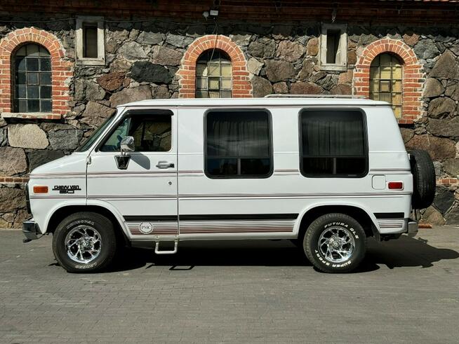 Chevrolet inny G20 Short Van poszukiwana edycja krótki-niski V8 350 Chromowane Felgi
