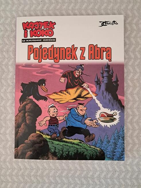 Książka-komiks „Kajtek i Koko–Pojedynek z Abrą” J.Christa