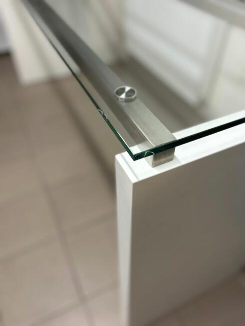 Stół szklany gruby blat