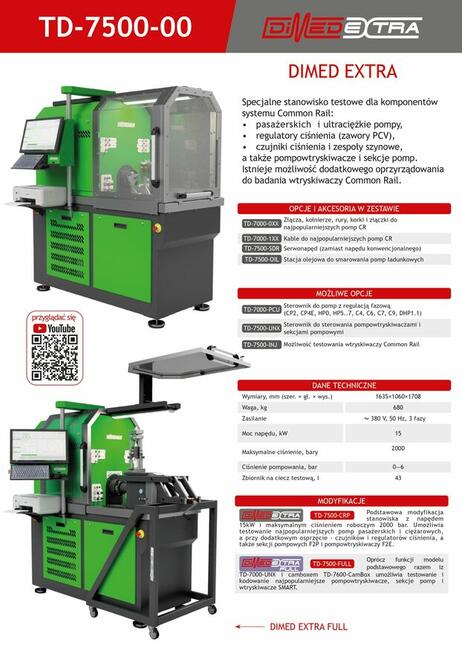 Uniwersalny stół probierczy
