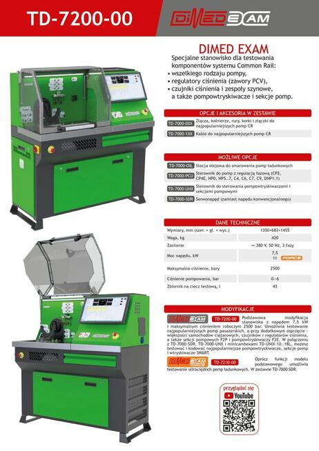 Uniwersalny stół probierczy