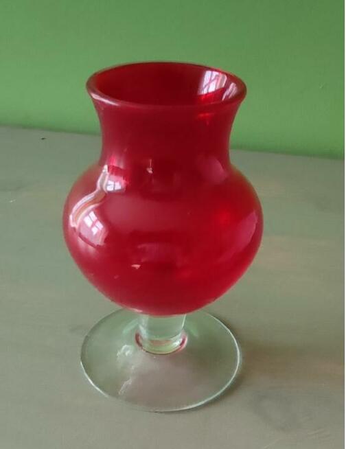 Komplet ze szkła artystycznego