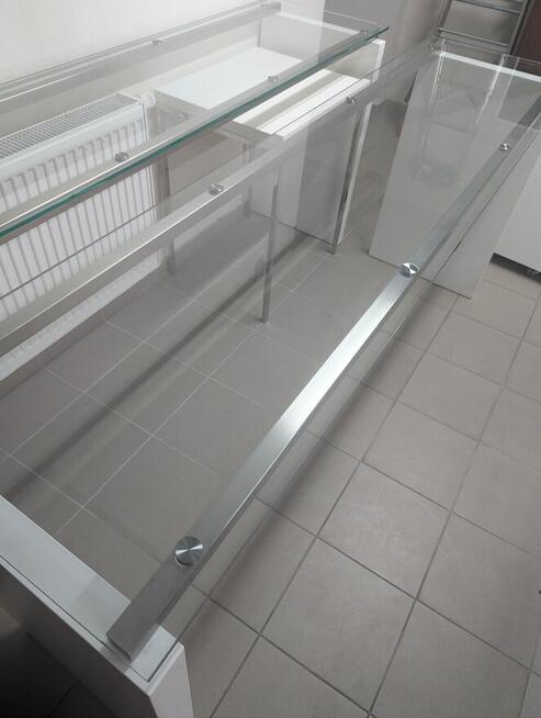 Stół szklany gruby blat