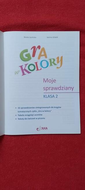 Gra w kolory - Moje sprawdziany klasa 2
