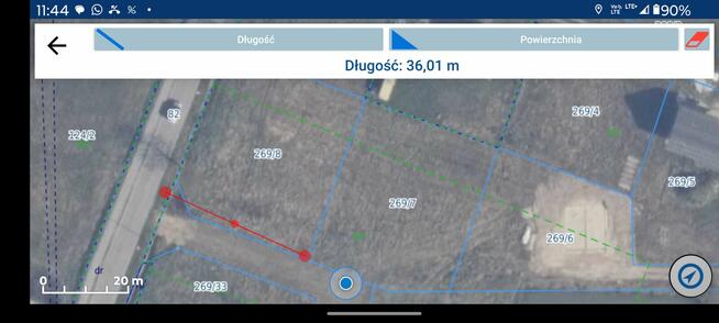 Sprzedam działkę 1319 m2