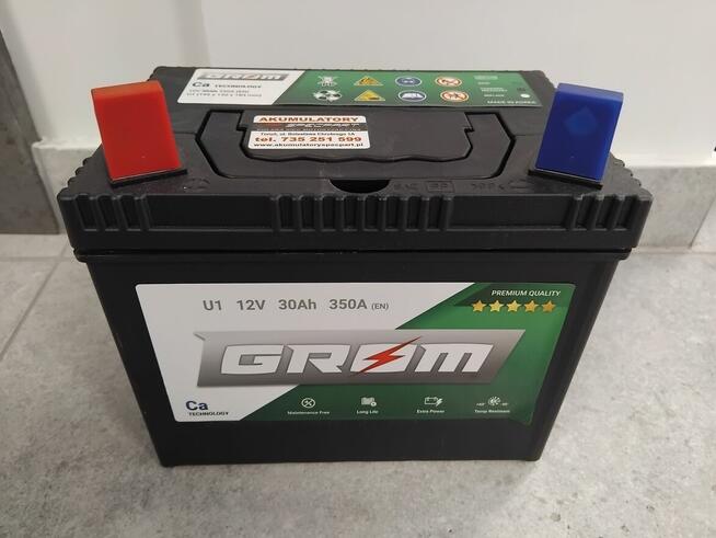 Akumulator Grom U1 12V 29Ah 350A L+