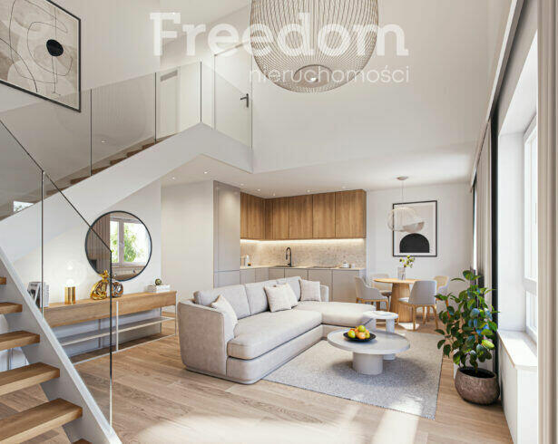 Nowoczesne 2 pokojowe mieszkanie z balkonem