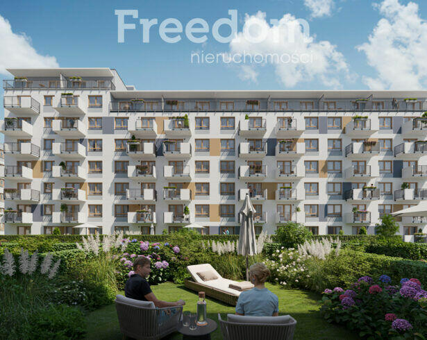 Nowoczesne 2 pokojowe mieszkanie z balkonem