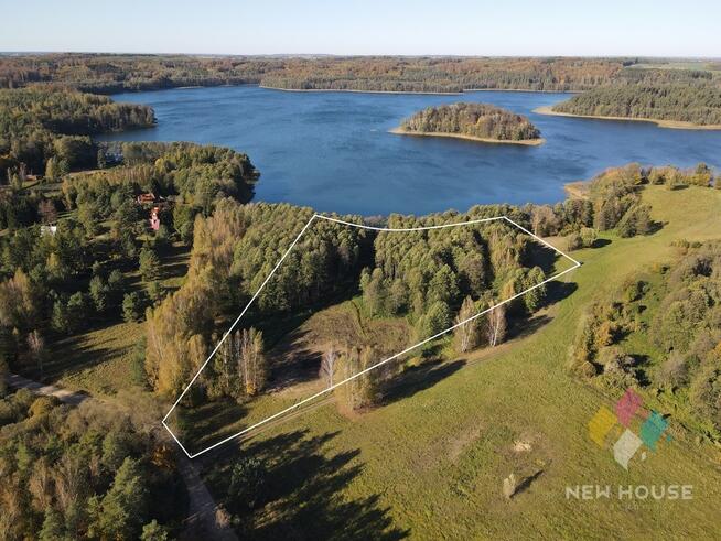 Wyjątkowa działka z linią brzegową, pod zabudowę