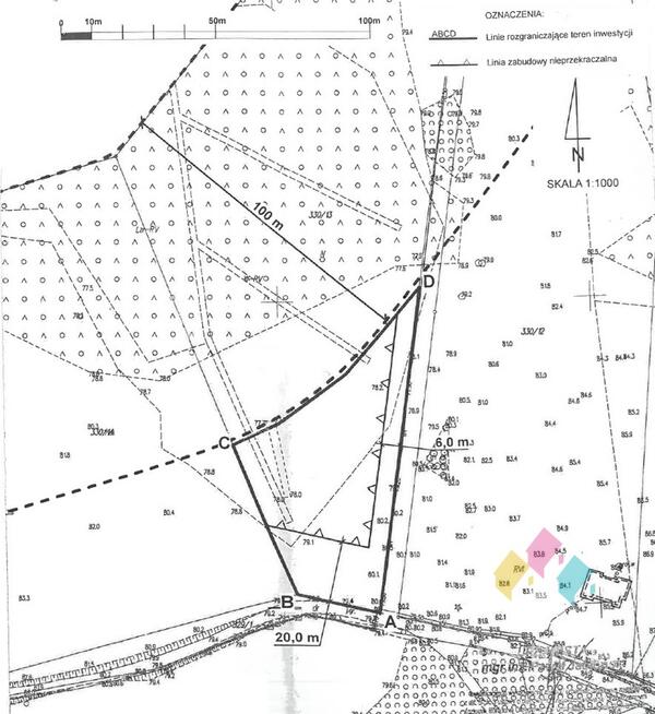 Wyjątkowa działka z linią brzegową, pod zabudowę