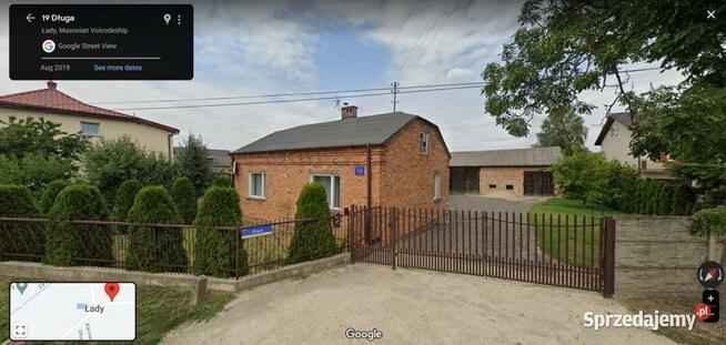 Łady: działka 4300 m² z domem, blisko stolicy