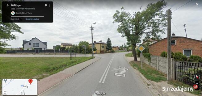 Łady: działka 4300 m² z domem, blisko stolicy