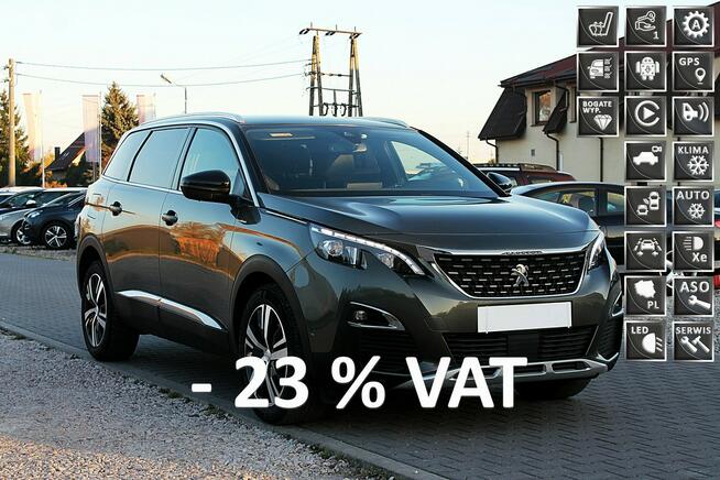 Peugeot 5008 VideoPrezentacja#2,0Hdi180km#Aut,8Hp#GT#FullLED * Vat23%Bezwypadkowy