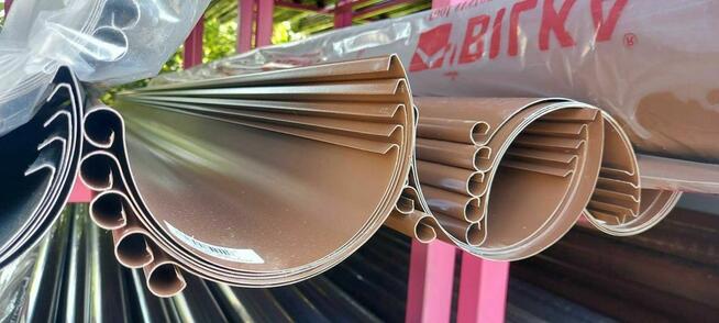 Rynny metalowe 125/90 - BRĄZ