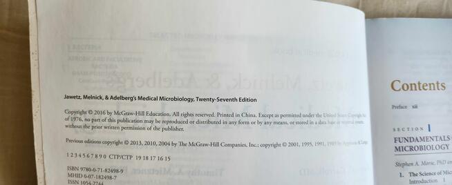 Medical Microbiology Lange 27 wydanie