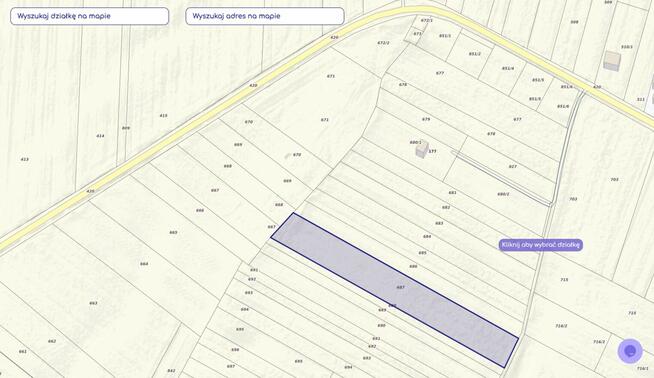 Sprzedam działkę w Majdanie Zbydniowskim