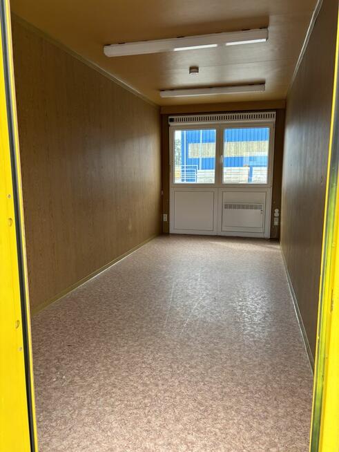 Kontener Biurowy Standard żółty używany