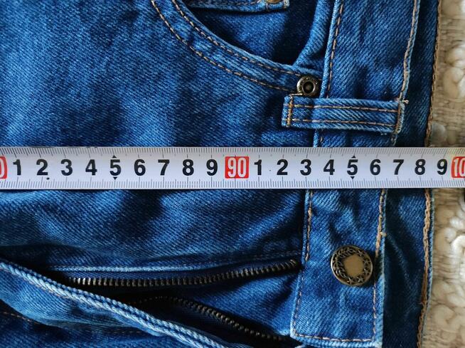 Spodnie jeansy Kikstar nowe nieskieskie rozmiar 152-158