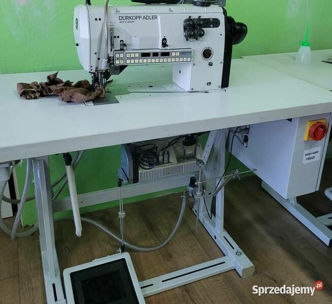 DURKOPP ADLER 550-12-24 zamarszczarka z nożem maszyna