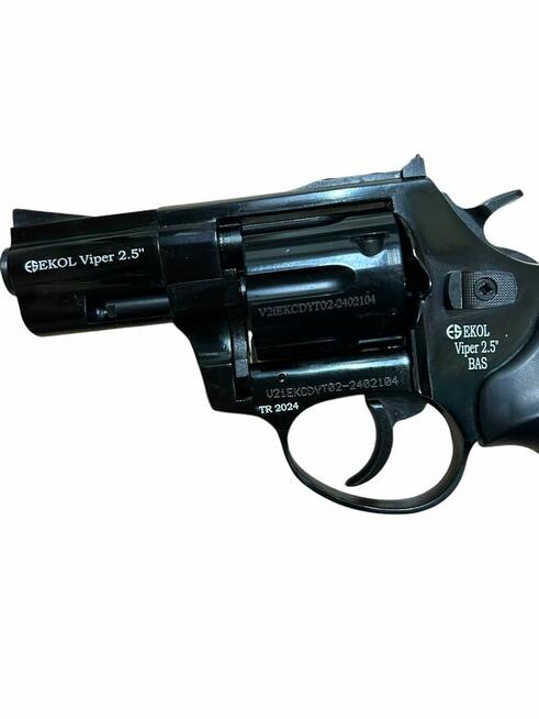 Rewolwer Hukowy 6mm BAS Voltran EKOL Viper 2.5\\ Black + 50