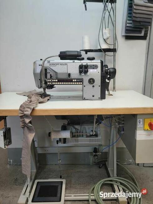 DURKOPP ADLER 550-12-24 zamarszczarka z nożem maszyna