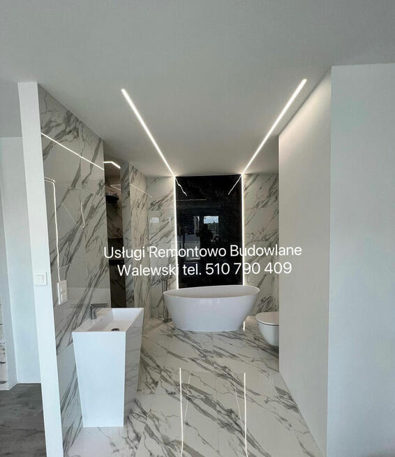 Remonty i wykończenia wnętrz glazurnik tanio solidnie Łomża