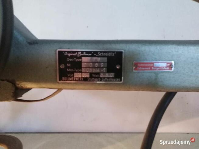 Nóż taśmowy krojczy Bullmer Werk 775 AS maszyna krawiecka