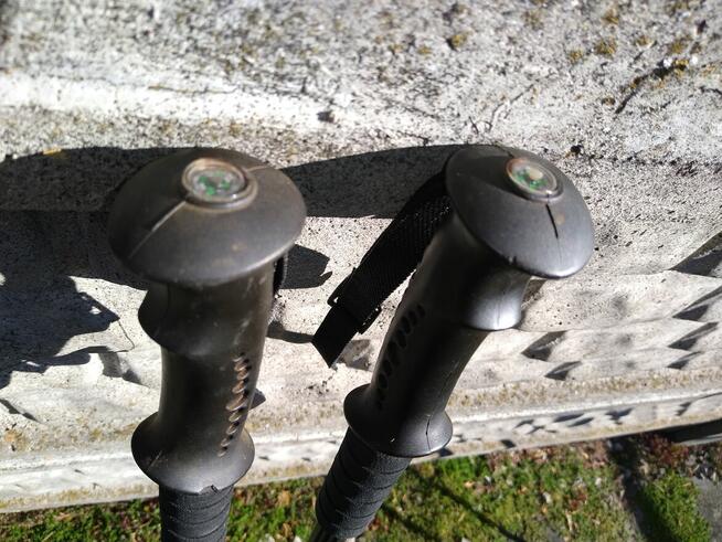 Kijki, kije do nordic walking, aluminiowe, 50 zł.