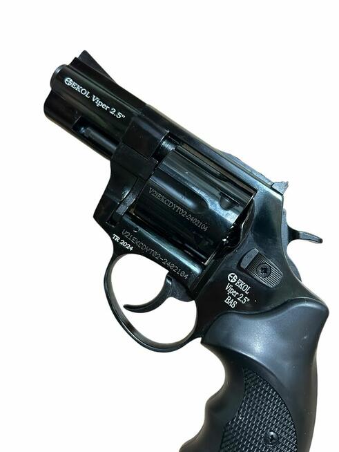 Rewolwer Hukowy 6mm BAS Voltran EKOL Viper 2.5 Black kal .